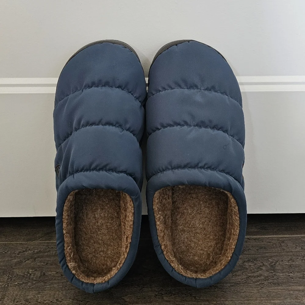 Ariat Blue Quilted Clog Slippers with Comfortable Lining Sz 12